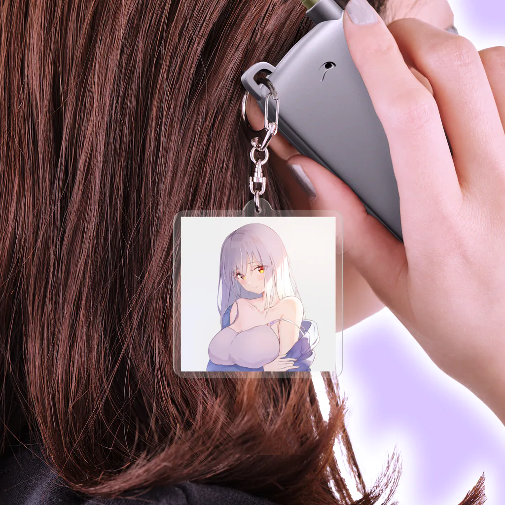 💋🍌あいなのアイコングッズ   Acrylic Key Chain
