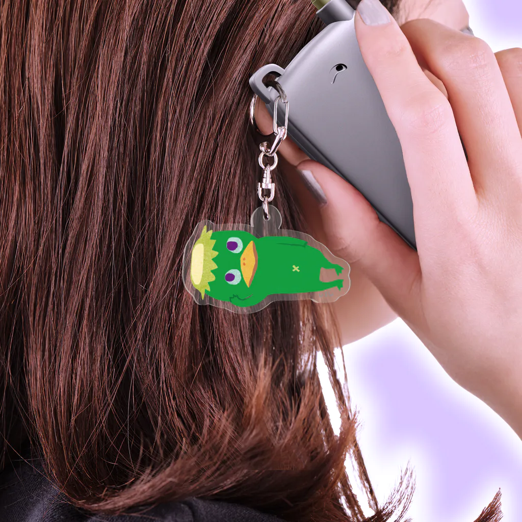 おばけ商店のおばけキーホルダー＜のんびり河童＞ Acrylic Key Chain