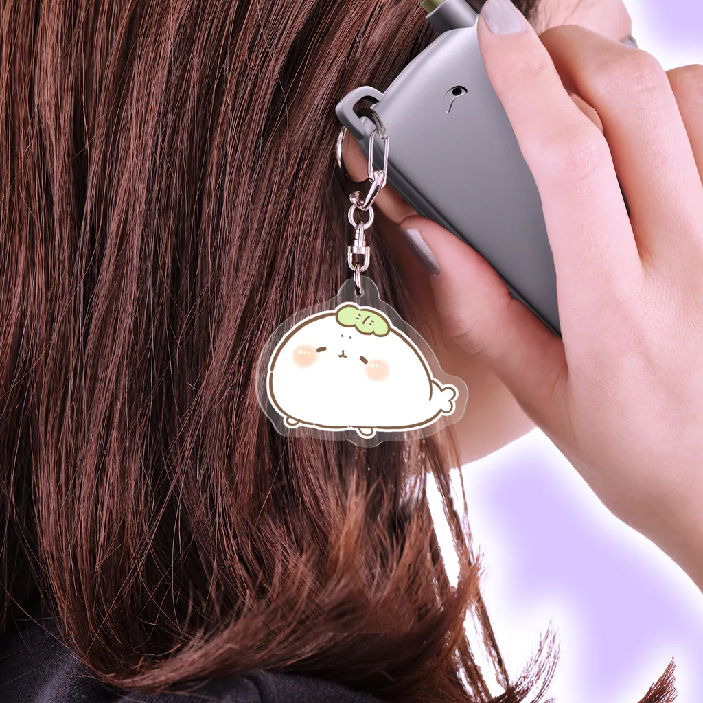 かなちのおみせ。のもちっとかしわざらし。 Acrylic Key Chain
