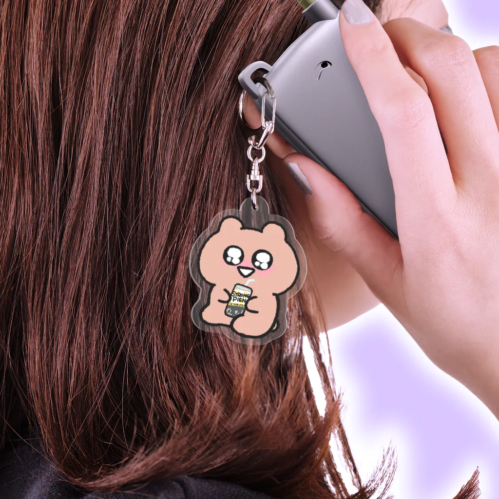 にじさんじ 鈴谷アキ くま ラバスト 缶バッジ アクリルキーホルダー 鈴谷アキ 誕生日グッズ＆ボイス - にじさんじ公式 - BOOTH