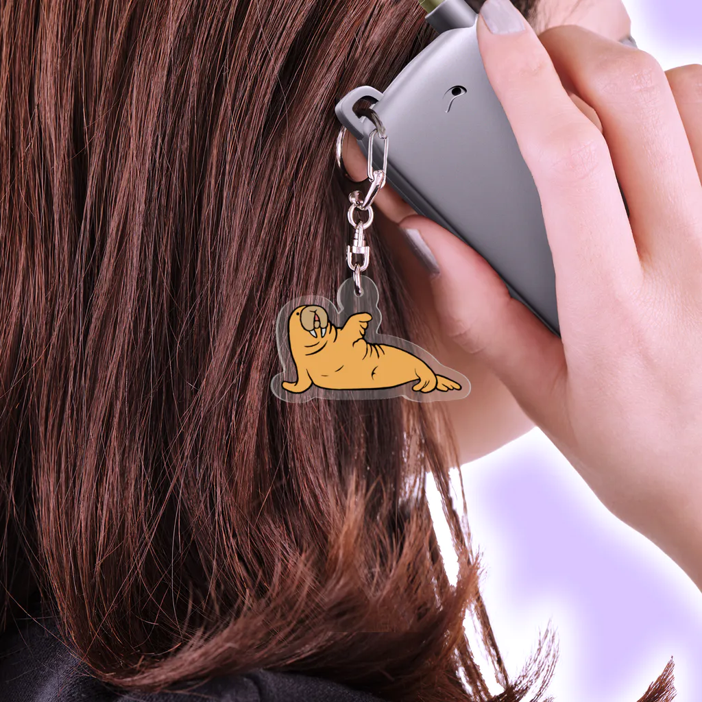 yuNN3のセイウチ Acrylic Key Chain