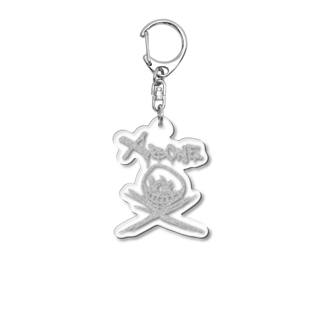 Ａ’ｚｗｏｒｋＳのRAKUGAKIXBONE WHTCAM Acrylic Key Chain