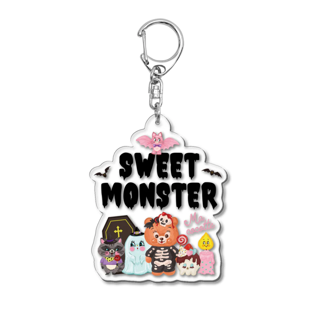 　Ma cocotte （まここっと）のスイートモンスター Acrylic Key Chain