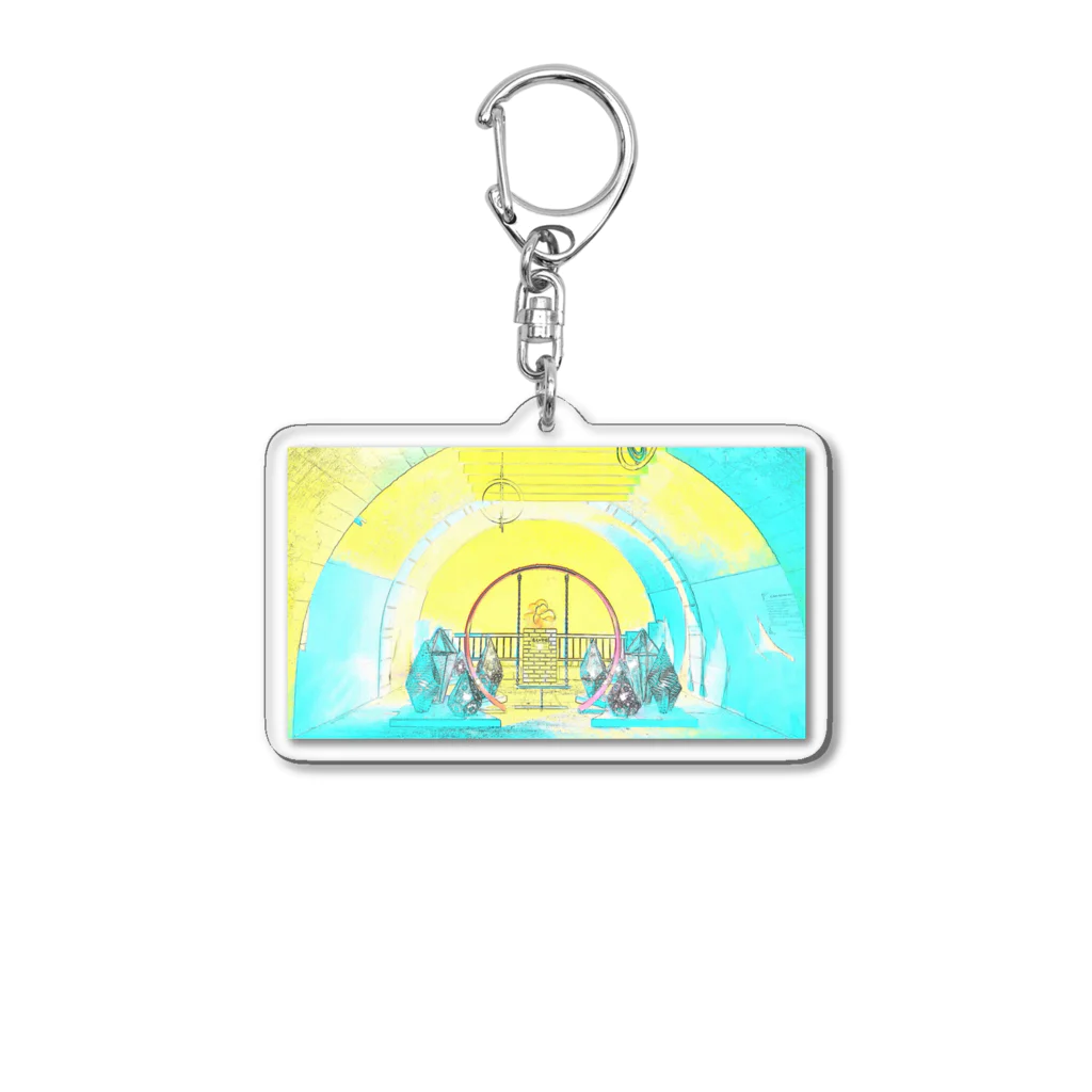 photo-foxの安らぎの場 Acrylic Key Chain