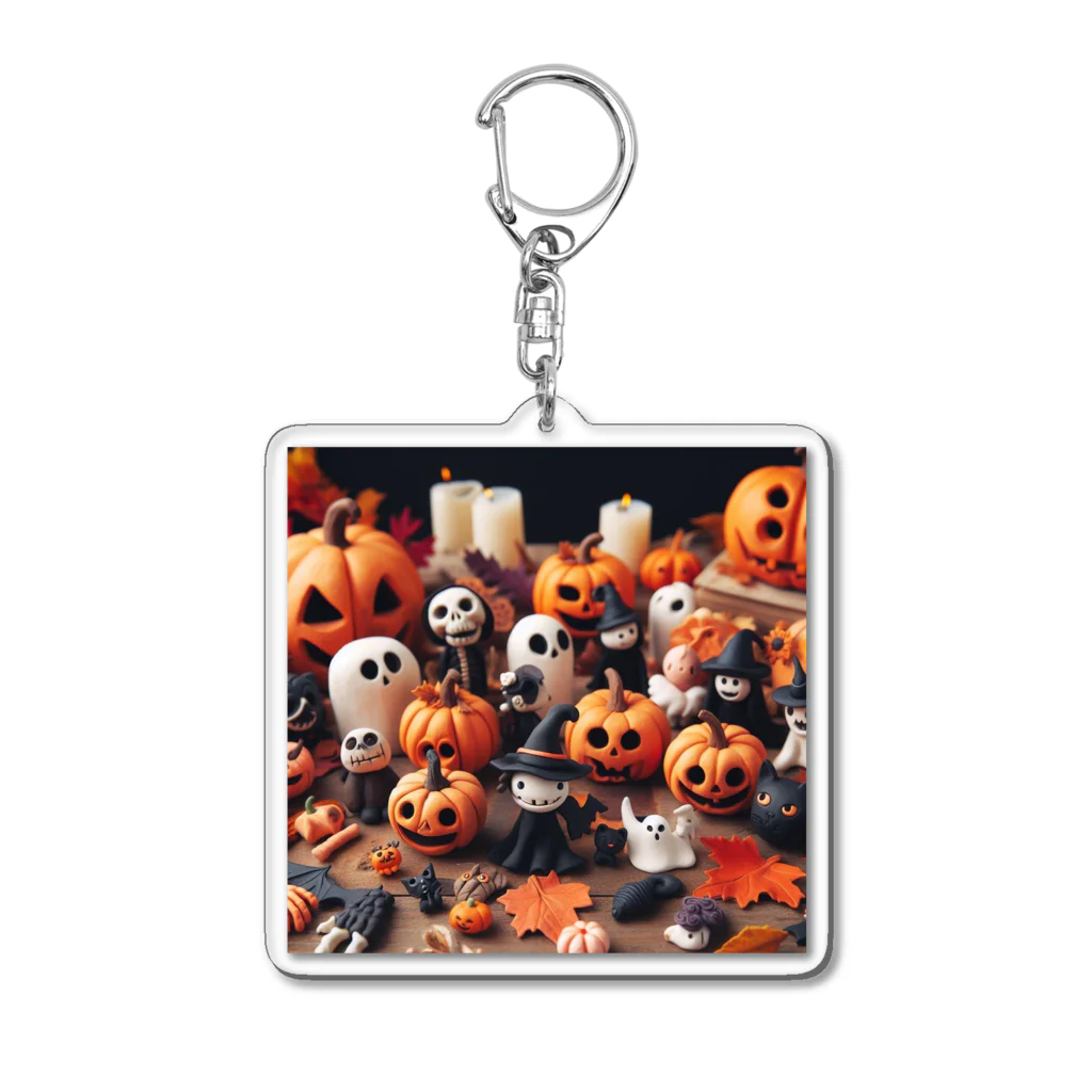 終わらない夢🌈のハロウィンパーティー🎃 Acrylic Key Chain