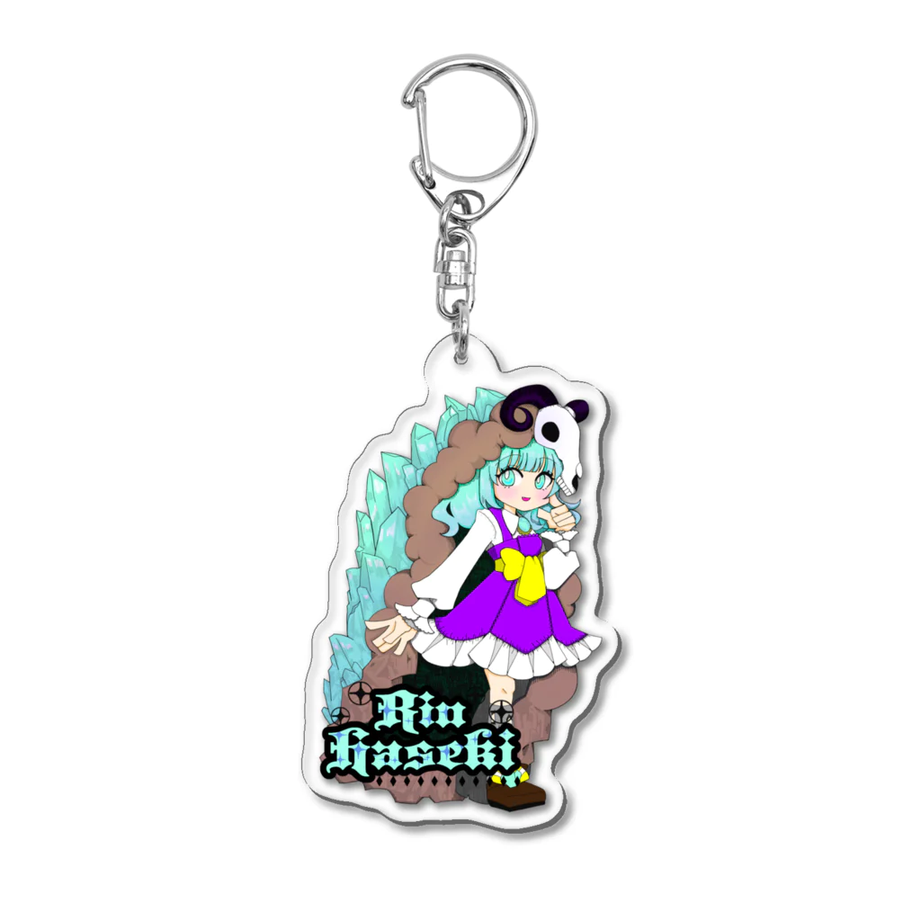 葉石りん🍃💎🦒の葉石りんハロウィン2023 Acrylic Key Chain