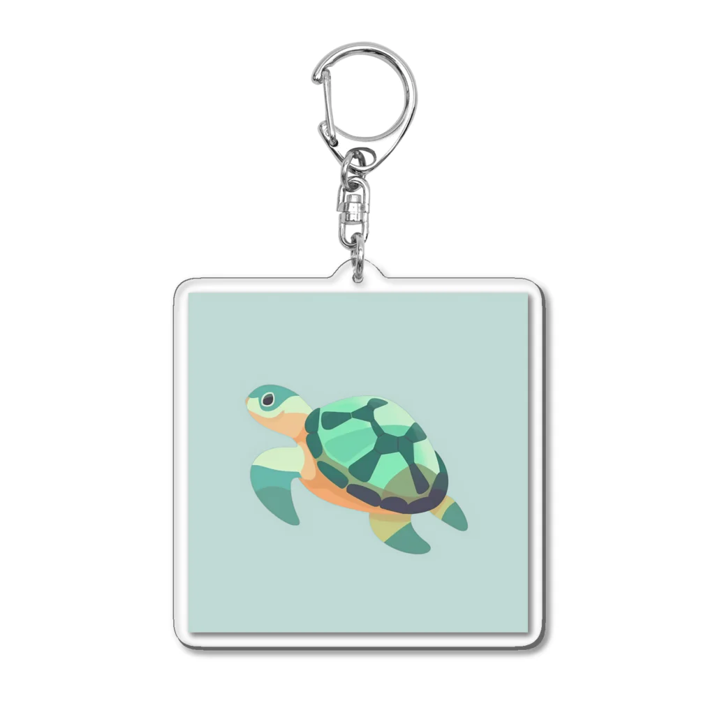 亀戸まわりの亀戸まわりオリジナルグッズ Acrylic Key Chain