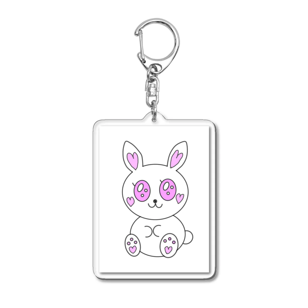 shojisanのうるうるうさっ子 Acrylic Key Chain