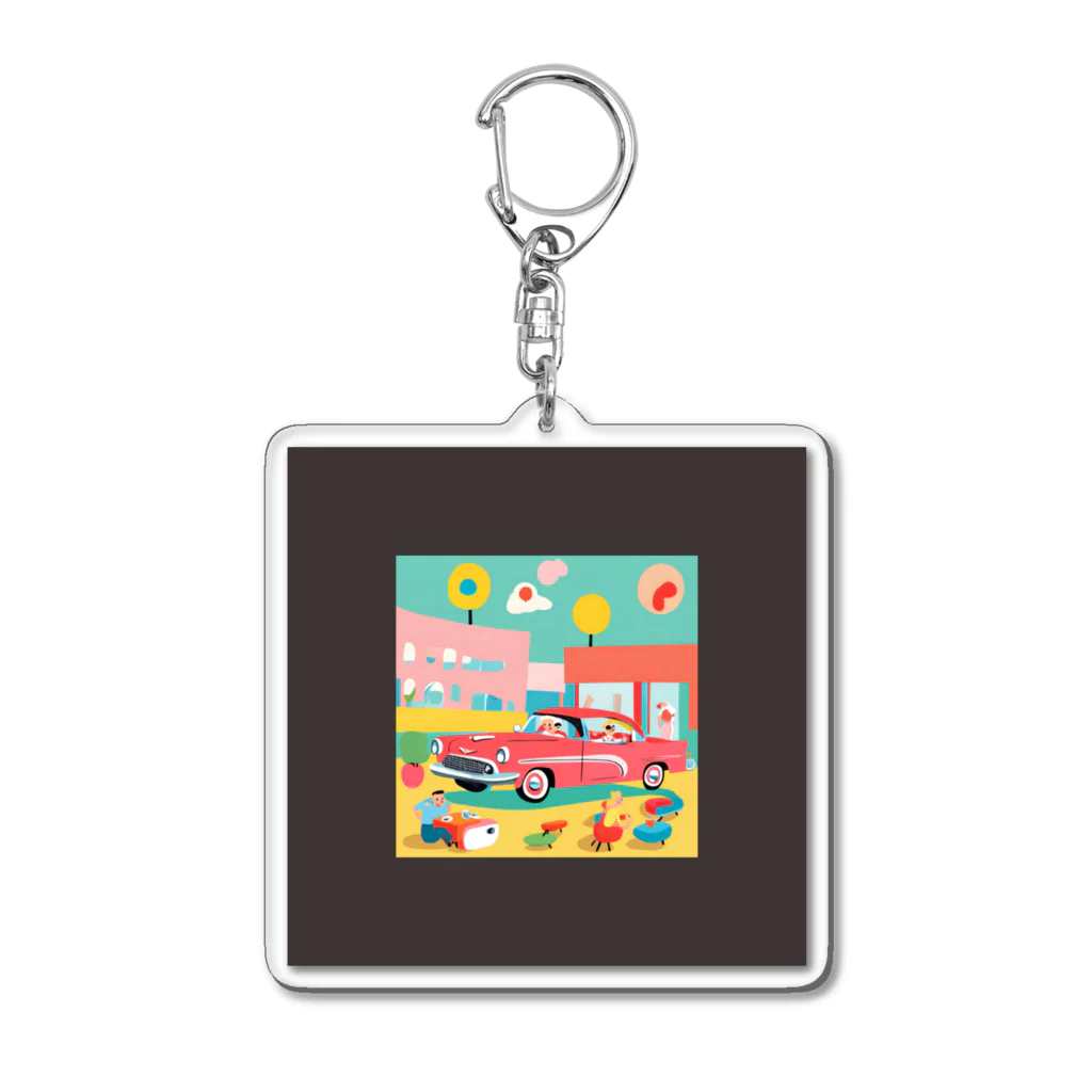 shigetamaの５０ｓロック Acrylic Key Chain