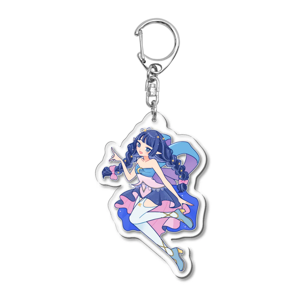 blue moon Goods Storeの３th Anniversary アクリルグッズ 月玖藍 Acrylic Key Chain