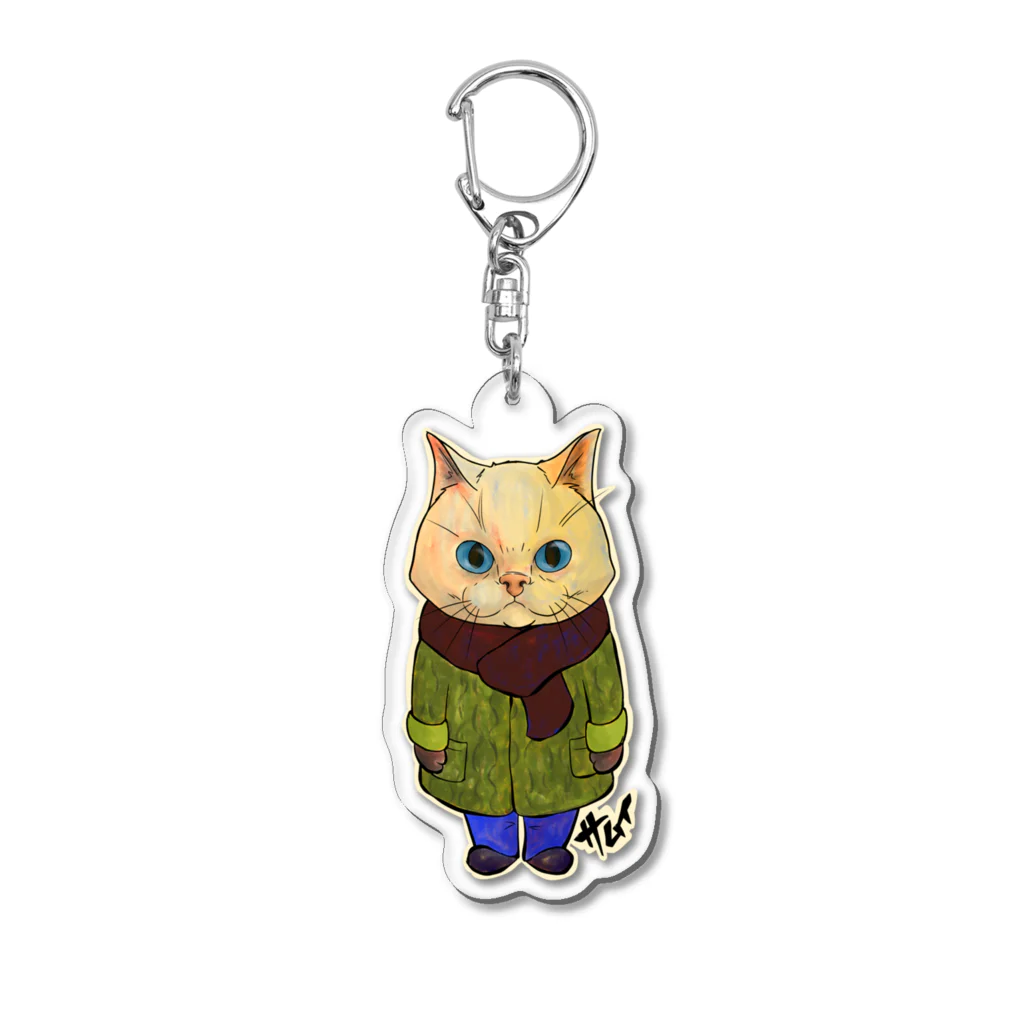 TAKE-TONのサムイ Acrylic Key Chain