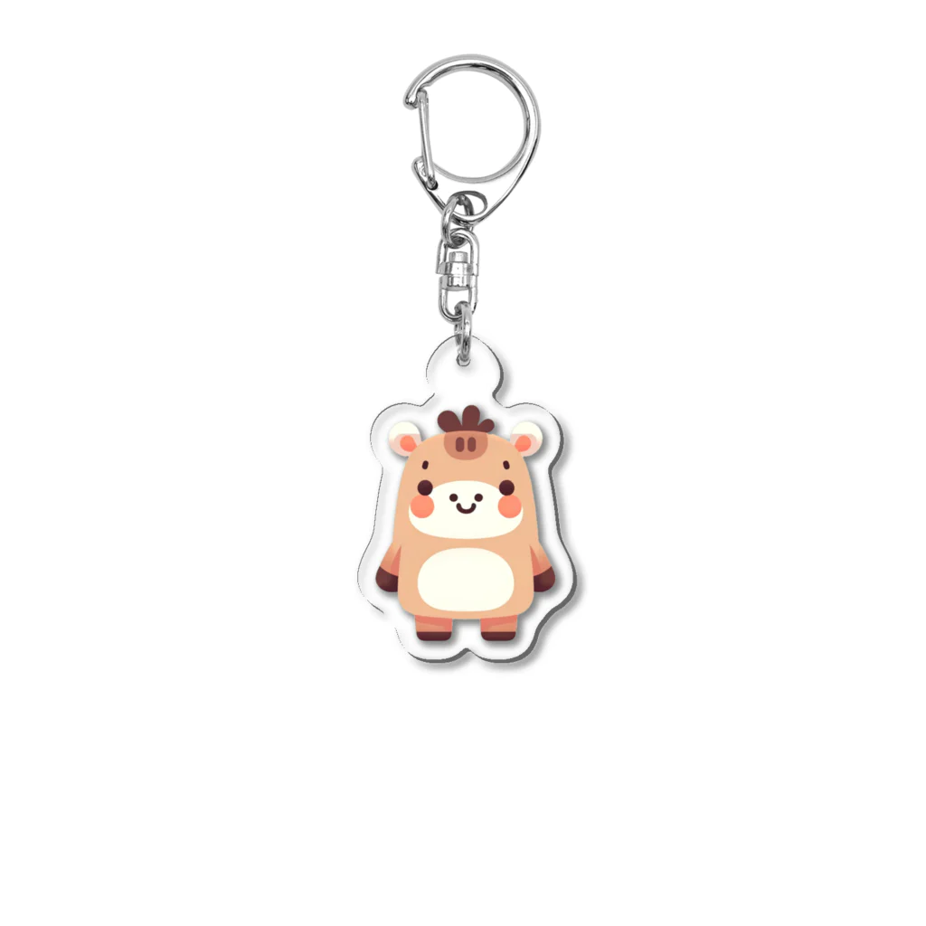 A3Studioのポッピーホース Acrylic Key Chain