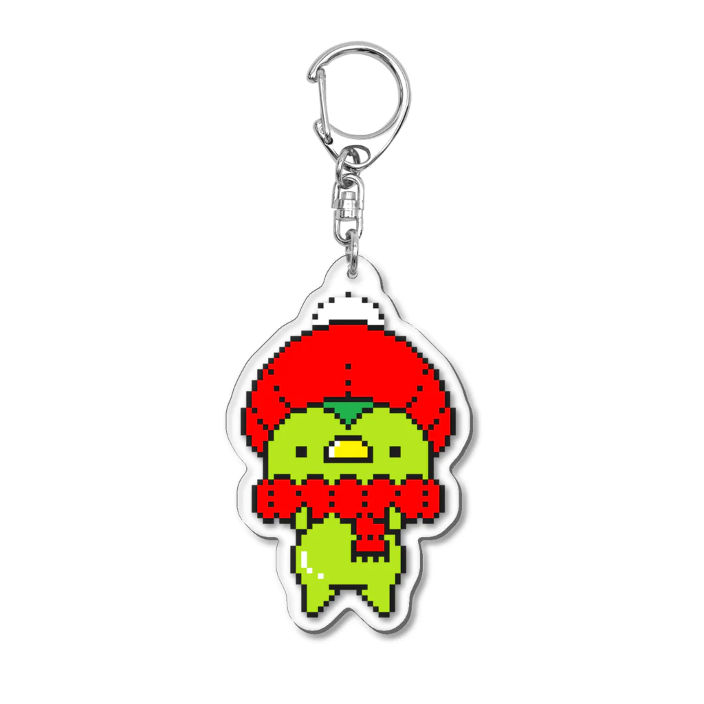 みななわ。のぬくぬくかっぱ（赤色） Acrylic Key Chain