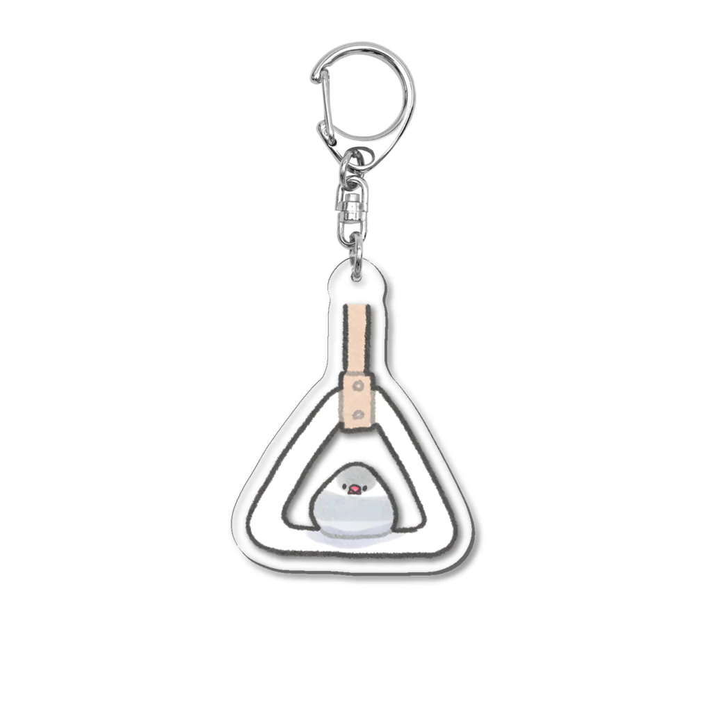 ぽぽち屋のがたんごとん Acrylic Key Chain