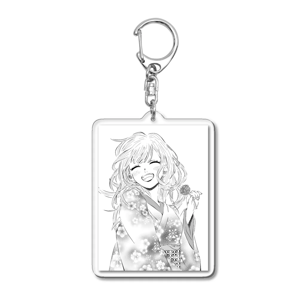 Nonoha008の紅凜ちゃん Acrylic Key Chain