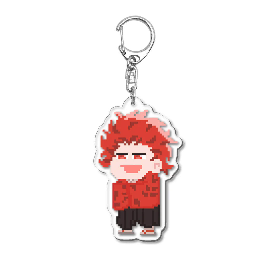 デンシレンヂのえびアクキーDot Acrylic Key Chain