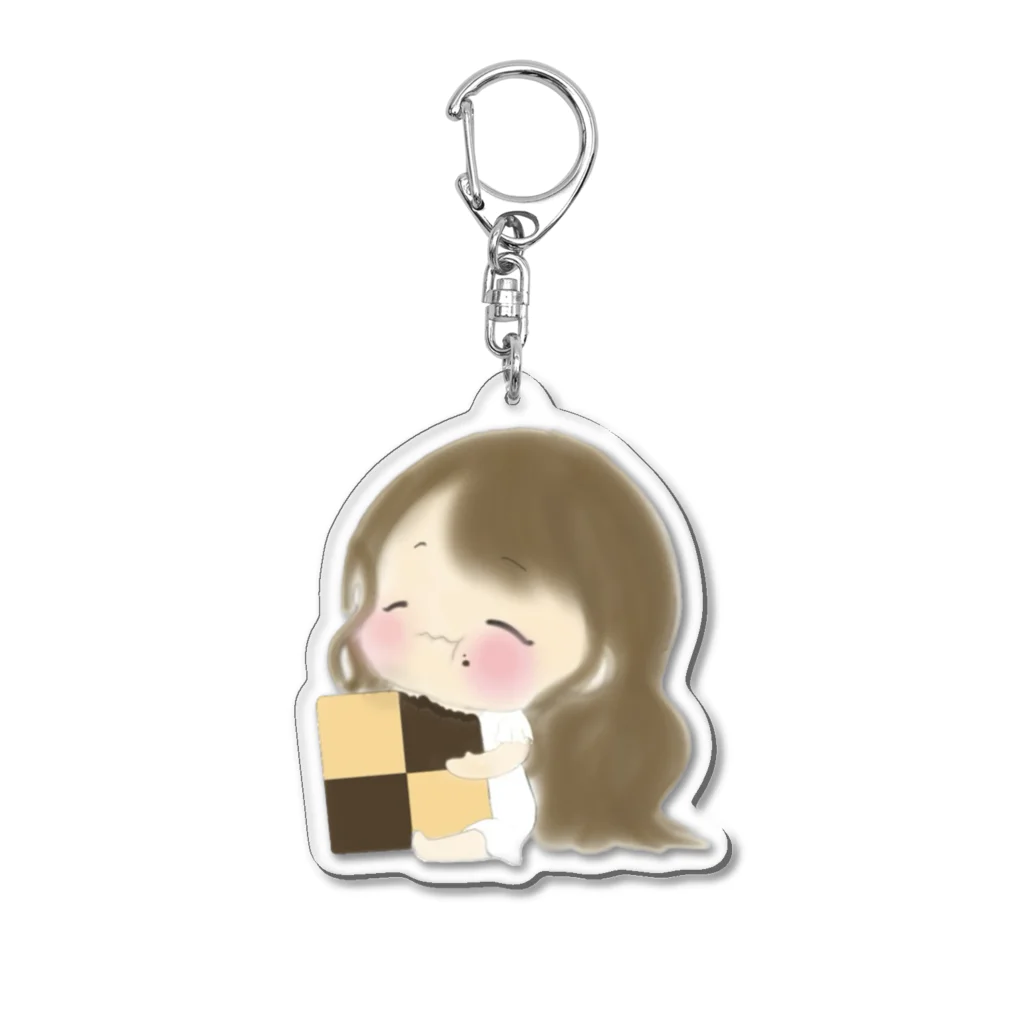 いちごいちえのくっきー Acrylic Key Chain