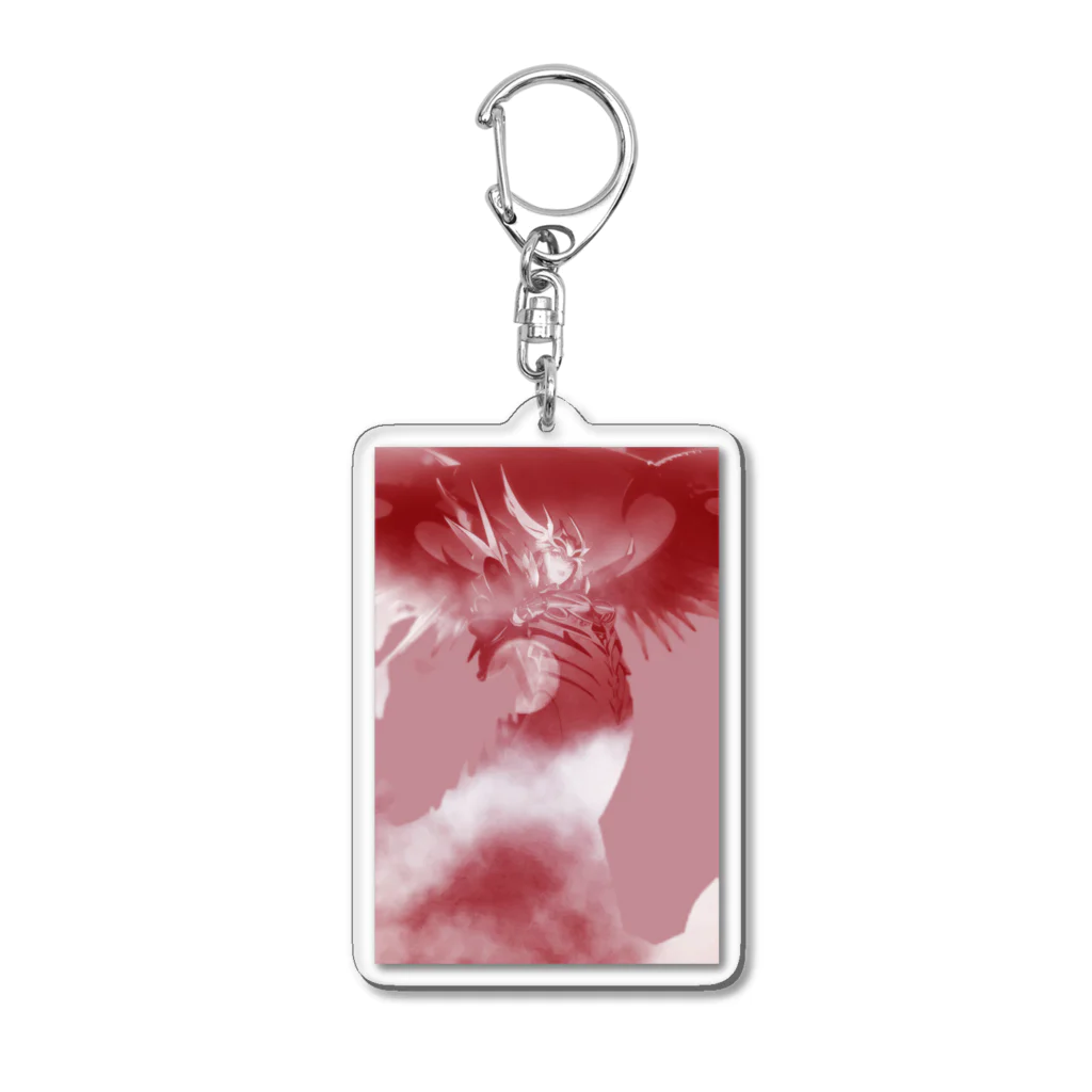 F・Y のMoonDevil（赤） Acrylic Key Chain