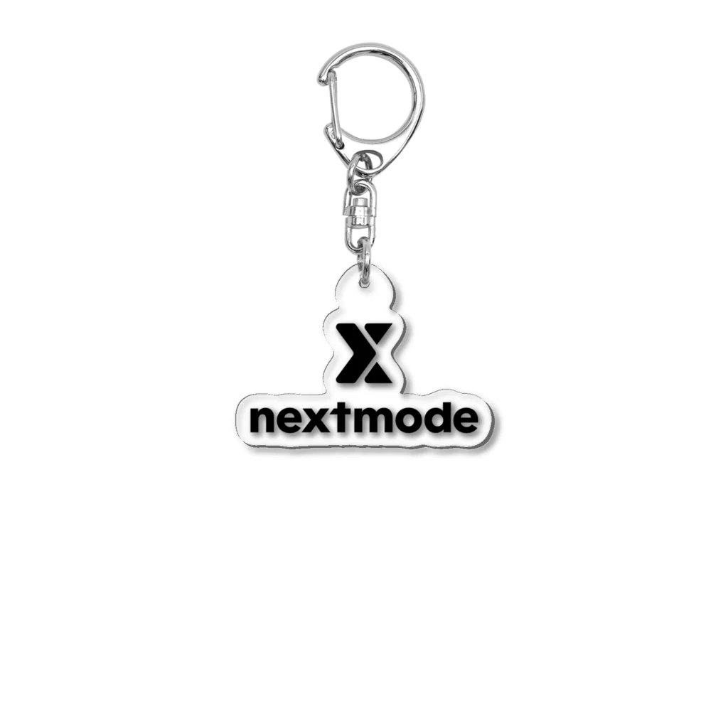 Nextmodeのネクストモード　ブラックロゴグッズ Acrylic Key Chain