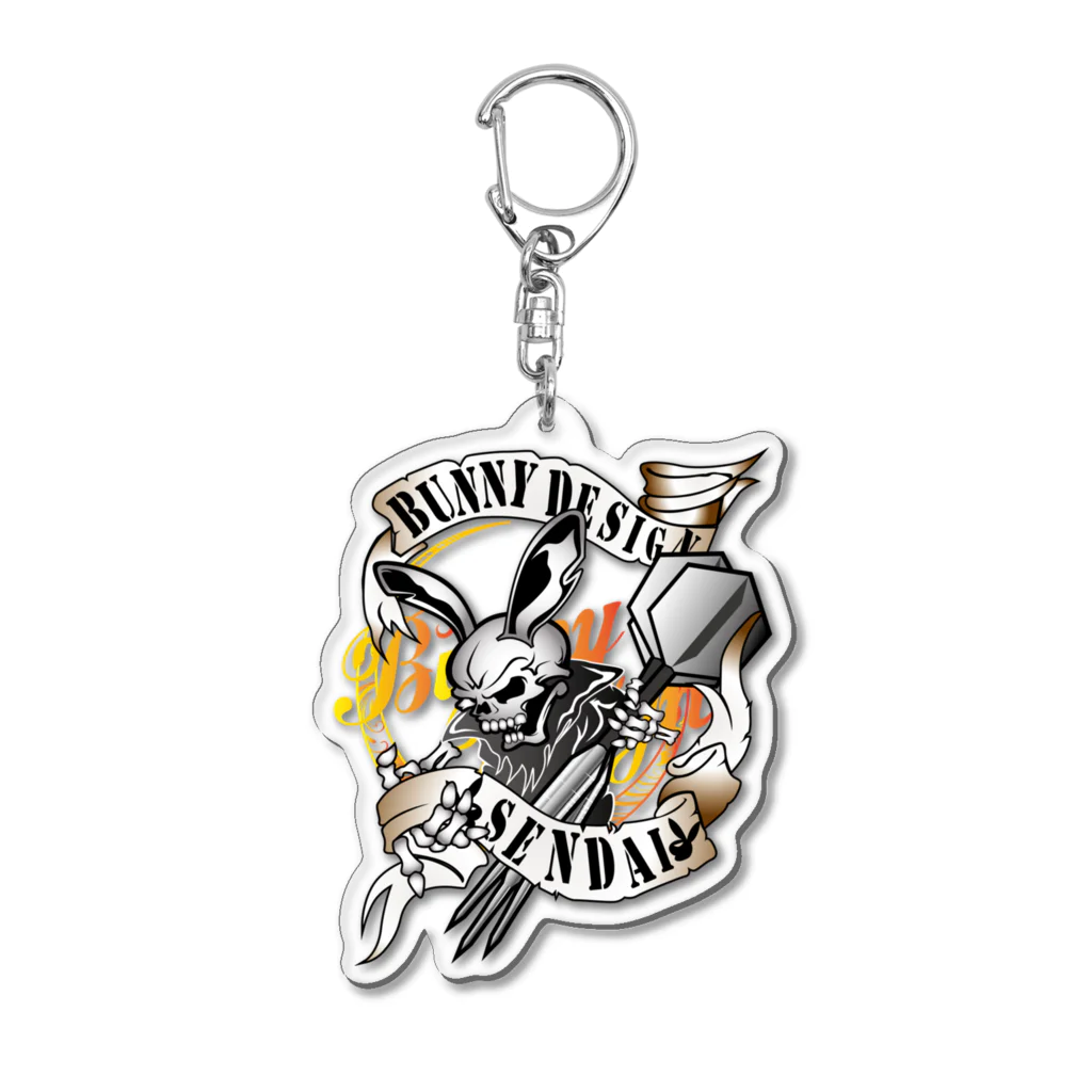 HoneyBunnyのBUNNY DESIGNキーホルダー Acrylic Key Chain