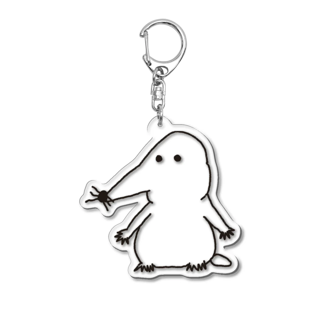 Tomoya_Ogasawaraの孤独のもぐら Acrylic Key Chain