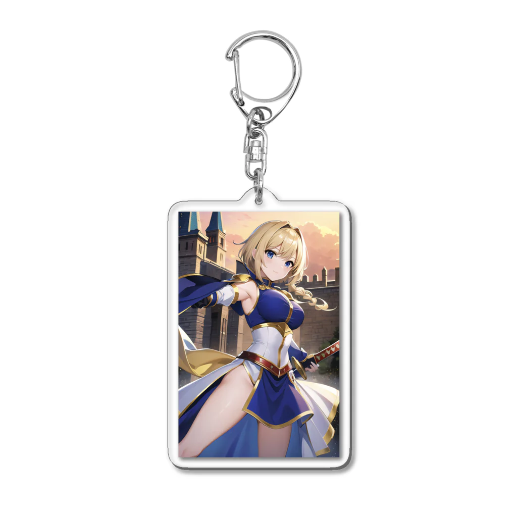 💕第52歩兵連隊💕の美少女 Acrylic Key Chain