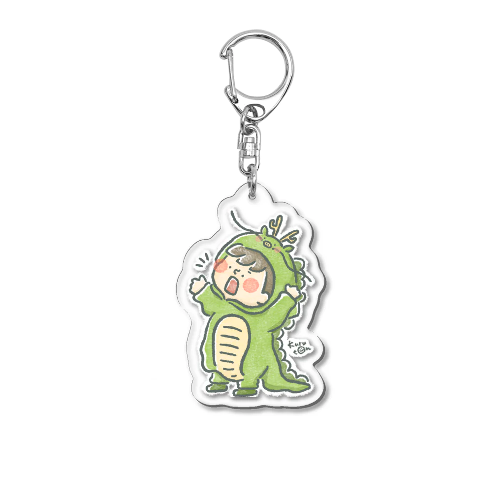 bbppの干支パーカーすーちゃん(辰ver.) Acrylic Key Chain