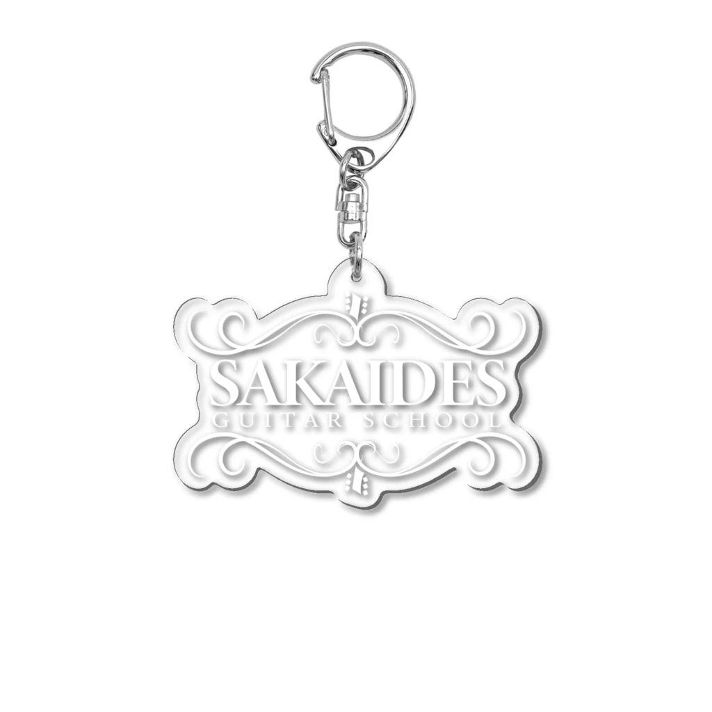 TACAのグッズ売り場のSAKAIDESホワイト Acrylic Key Chain