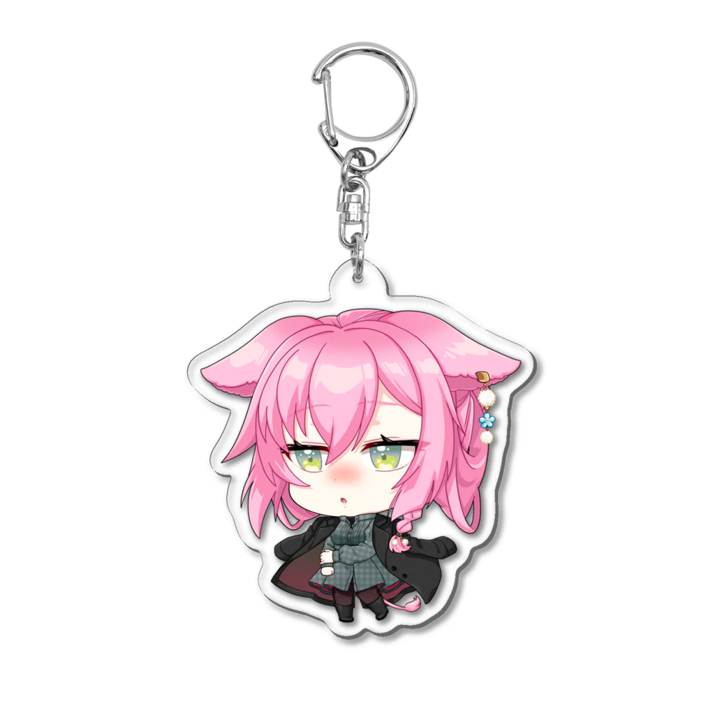 Hisaku_HrfjのSD冬服陽桜_コートON_まだかな？ Acrylic Key Chain