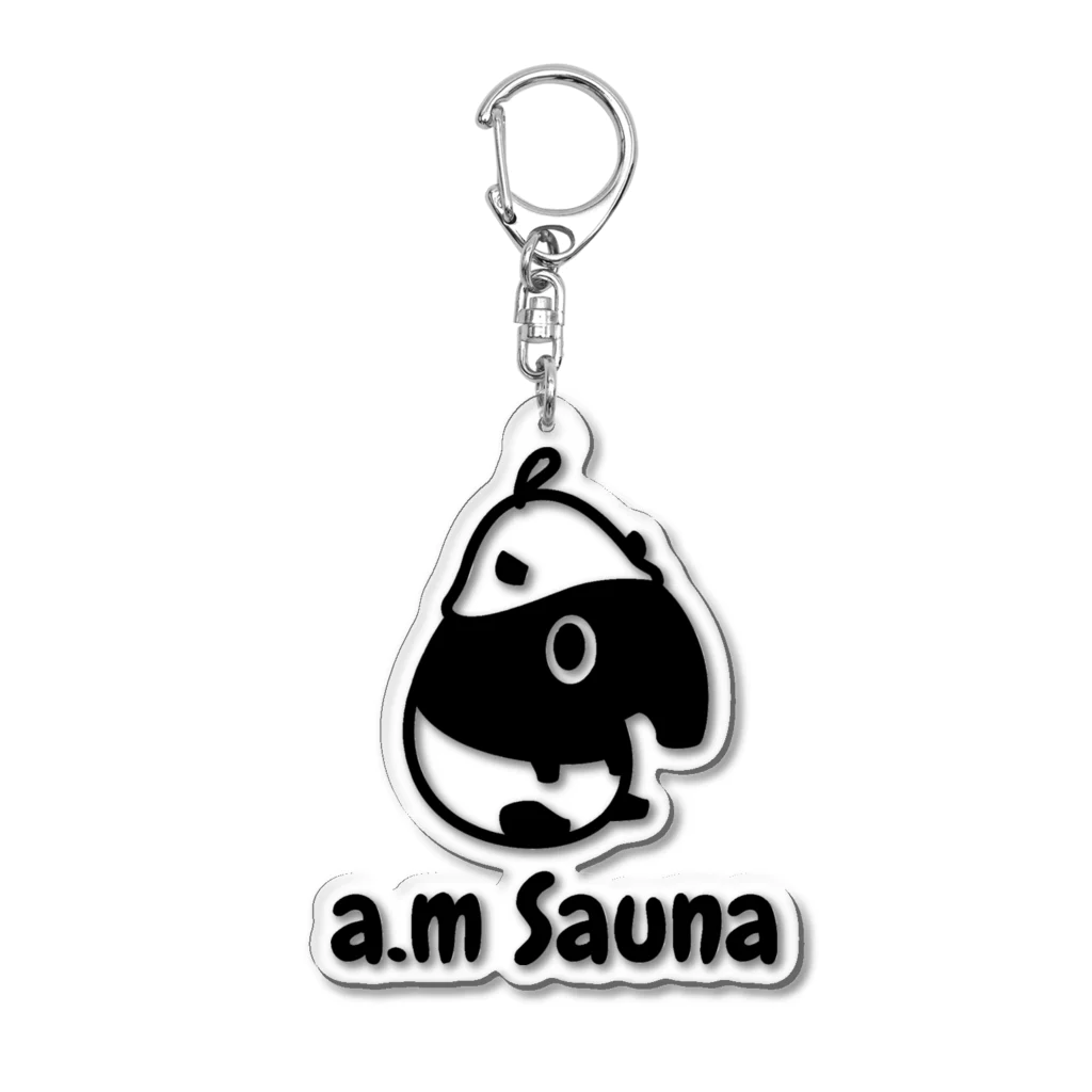 a.m Saunaの🌿サ活マレーバク🌿Simple Acrylic Key Chain