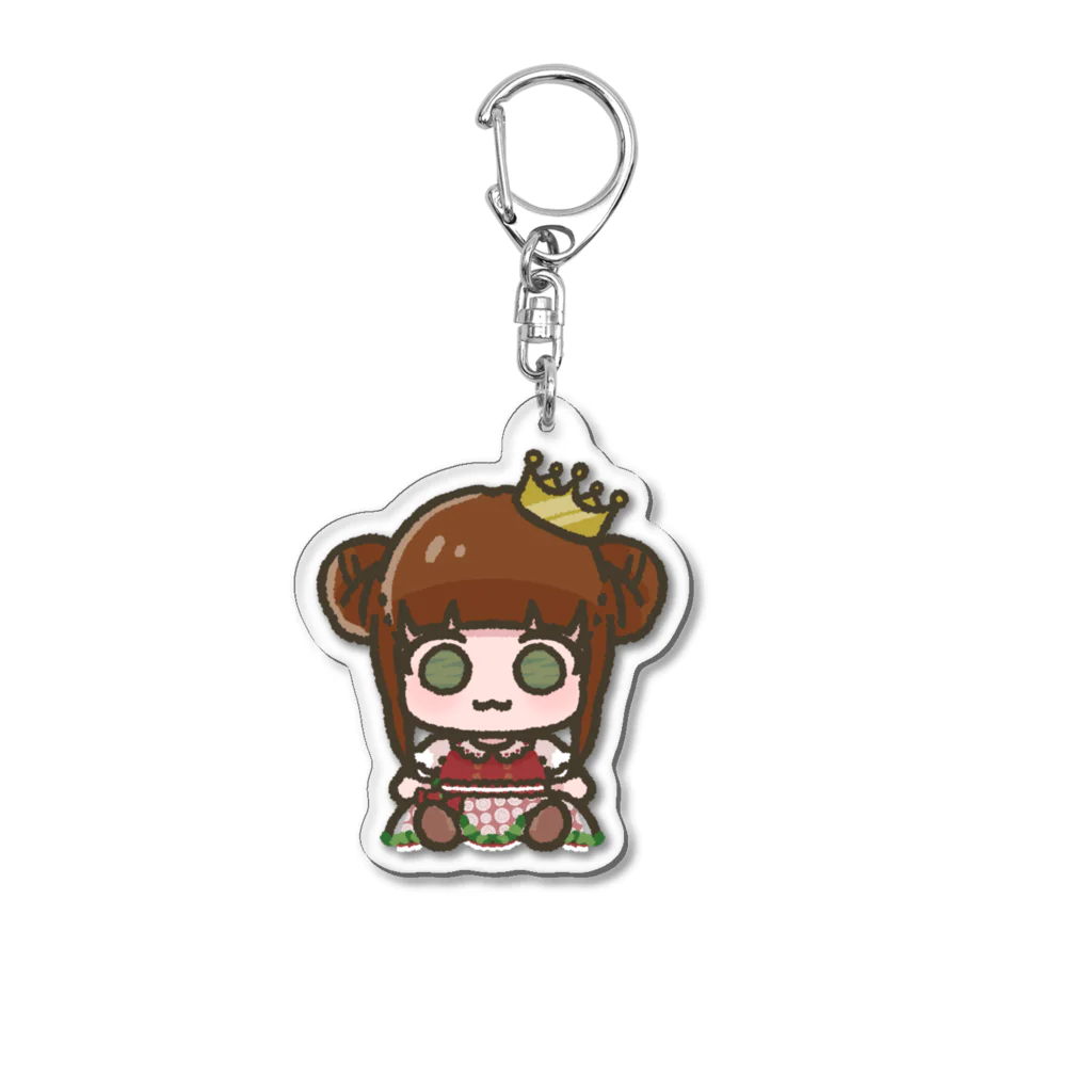 こみっちゅのちょこんとこみっちゅ Acrylic Key Chain