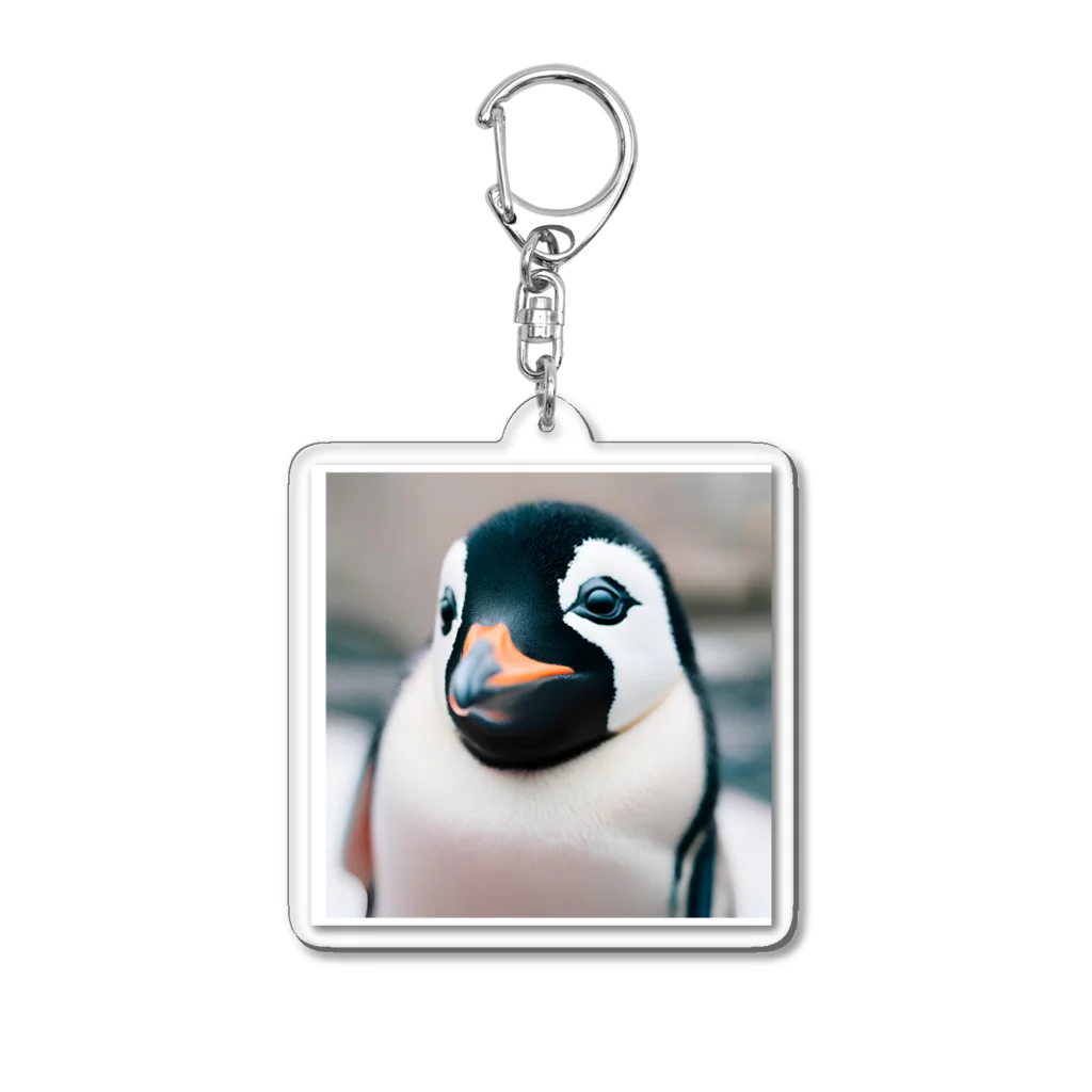 kiyoshi☪︎のペンギンくん(・⊝・) Acrylic Key Chain