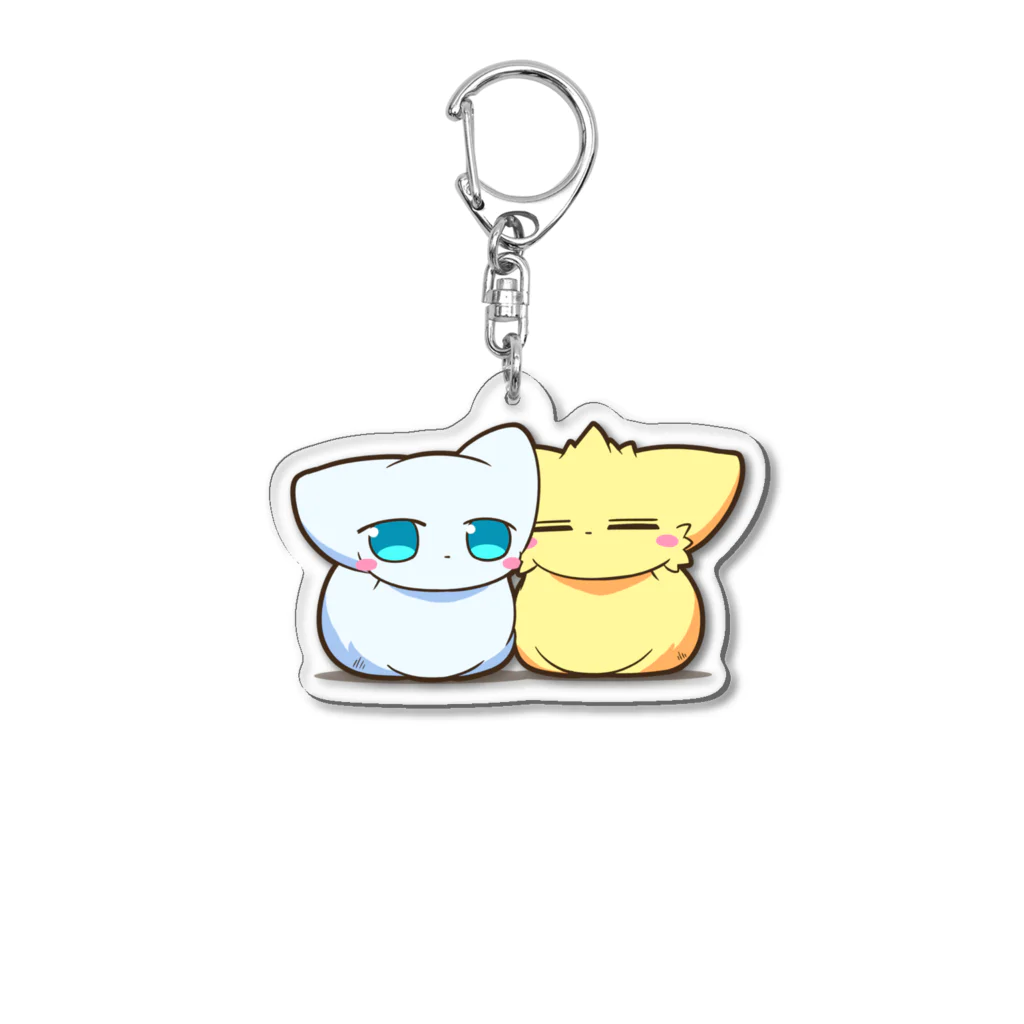 カッキー創作チャンネルの香箱座り【ニャン＆きいニャン】 Acrylic Key Chain