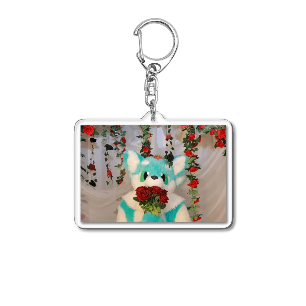 かけるん/さざなみのさざなみくんアクキー Acrylic Key Chain