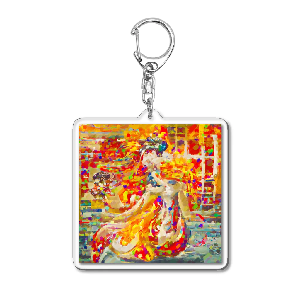 赤井カラス(占い師)の天照大御神 Acrylic Key Chain