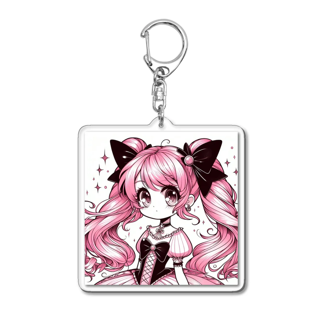 むこうのくにの魔法少女 Acrylic Key Chain