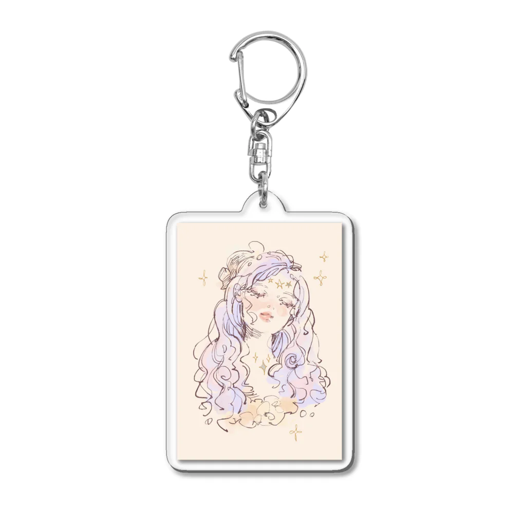 りんごあめのDreamy✨Girl Acrylic Key Chain