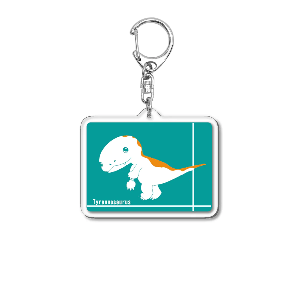 REDMOON_SAPPOROのよわそうなてぃらのさうるす Acrylic Key Chain