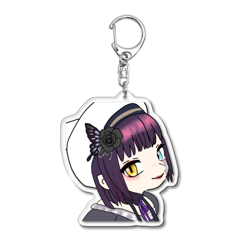 でぃあしょっぷの王女描き下ろしイラストグッズ Acrylic Key Chain