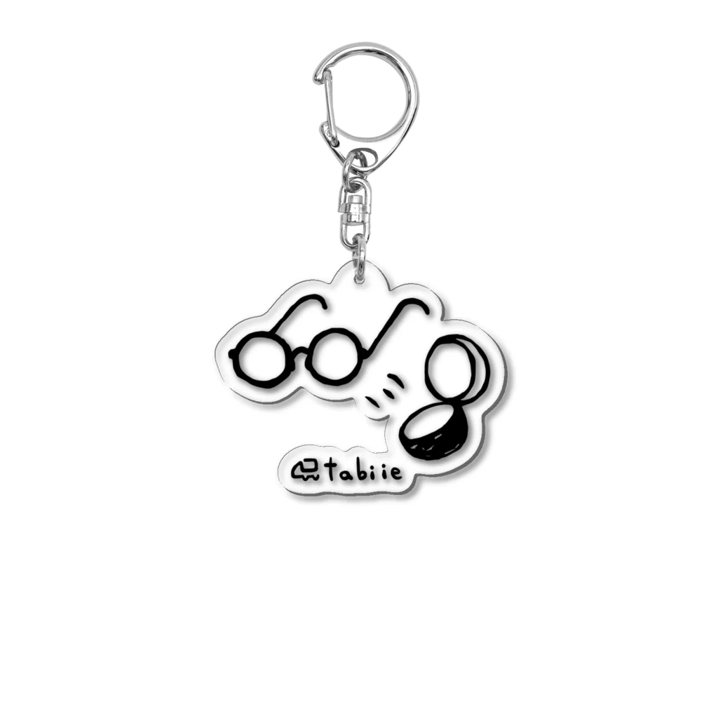 tabi-ie shopのメガネ有りました！ Acrylic Key Chain