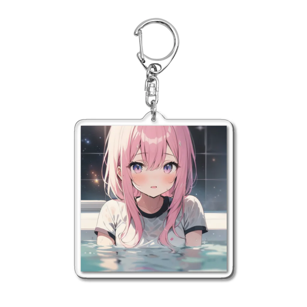 siro46666のサクラ Acrylic Key Chain