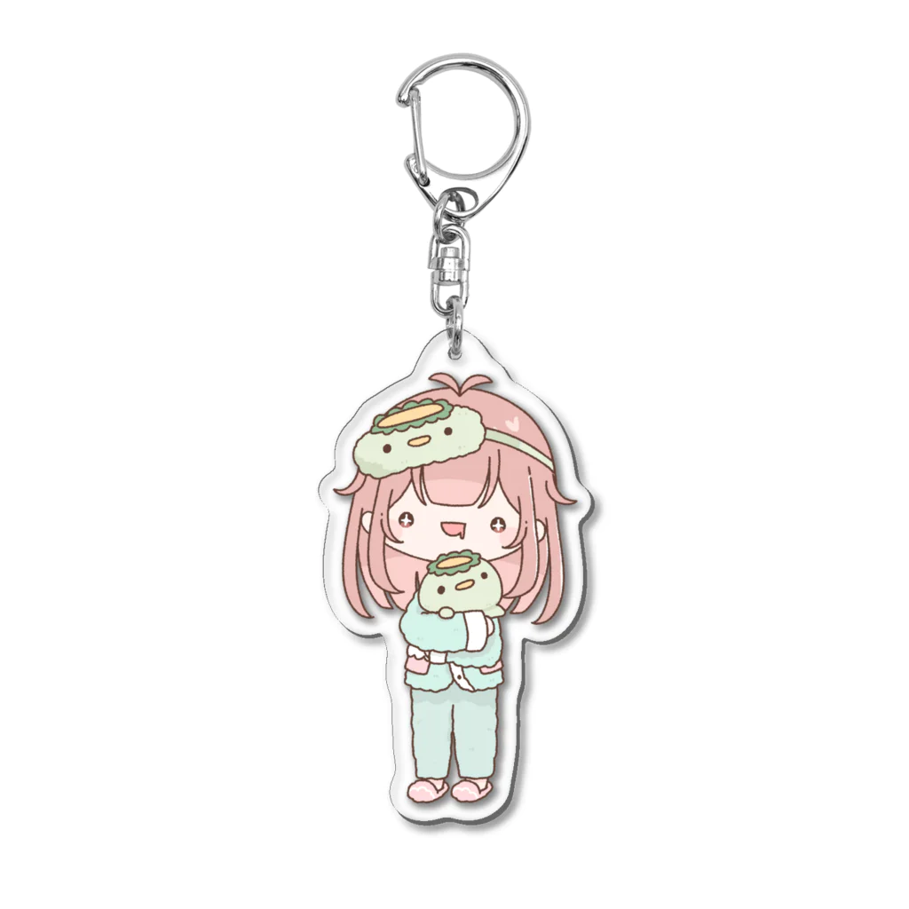 おととのぱじゃまおとと Acrylic Key Chain