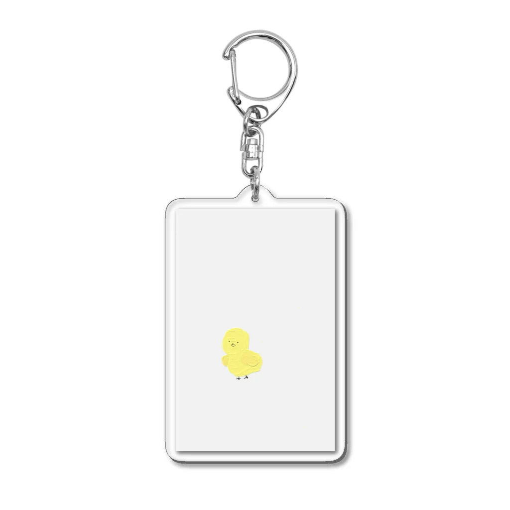 liNgoのなぞのひよこ Acrylic Key Chain