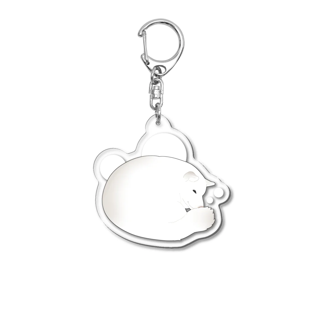 2cochunのきなこちゃん Acrylic Key Chain