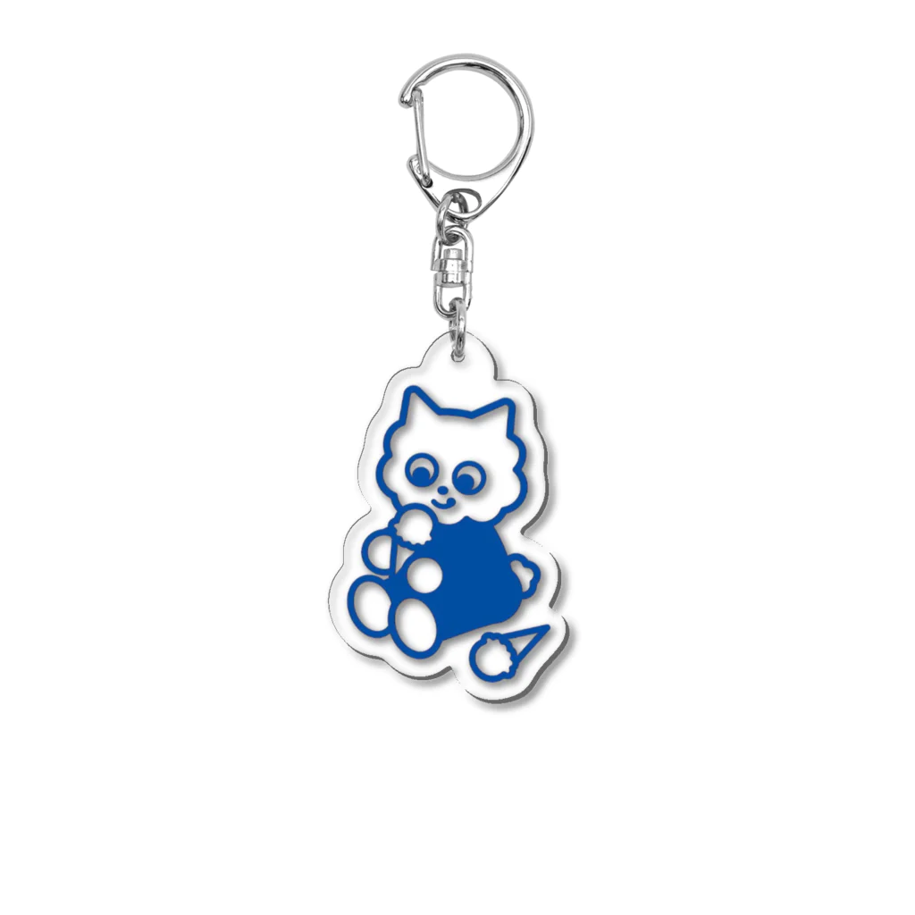 CAT GOT CREAM !のアイスねこ Acrylic Key Chain