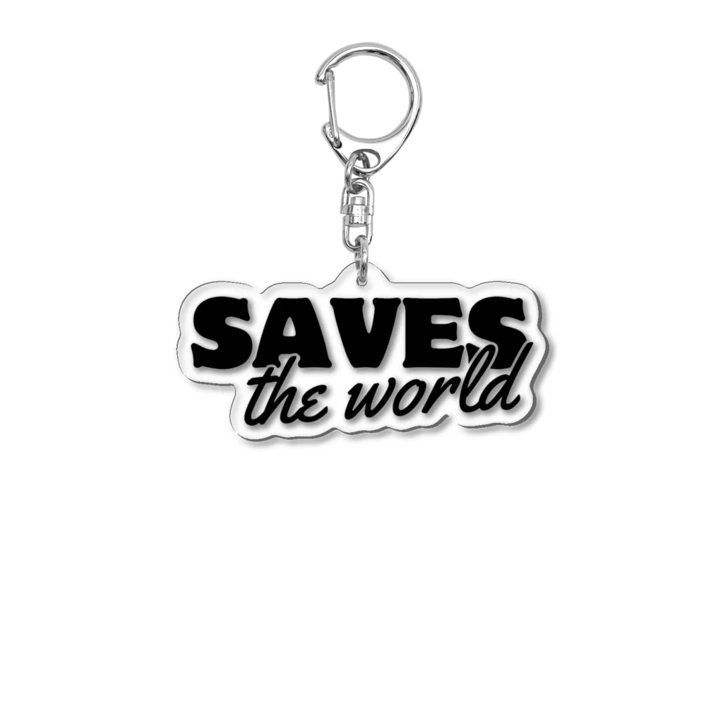 SAVES the WORLDのSAVES2024S.S. Acrylic Key Chain
