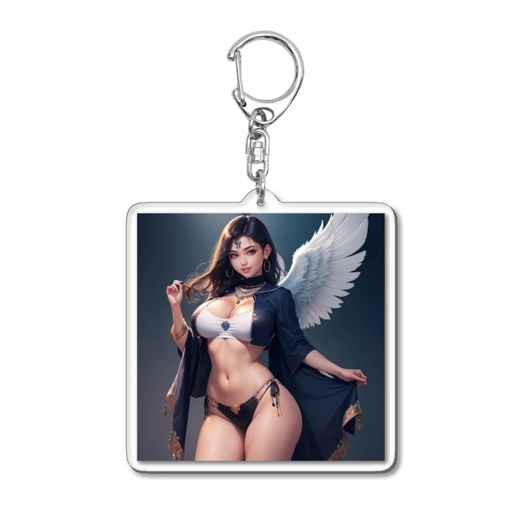 hokkemaruの魅惑白天使2 Acrylic Key Chain
