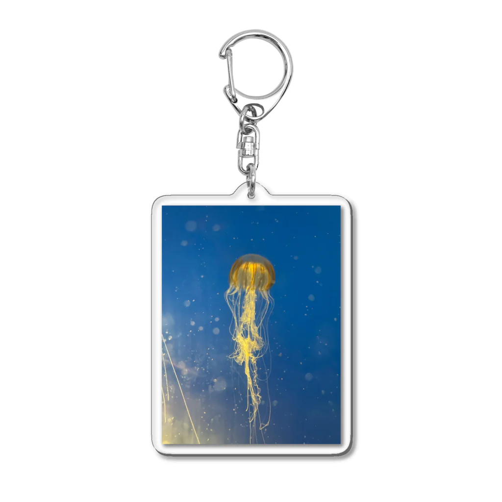 Matsutake3のアカクラゲ Acrylic Key Chain