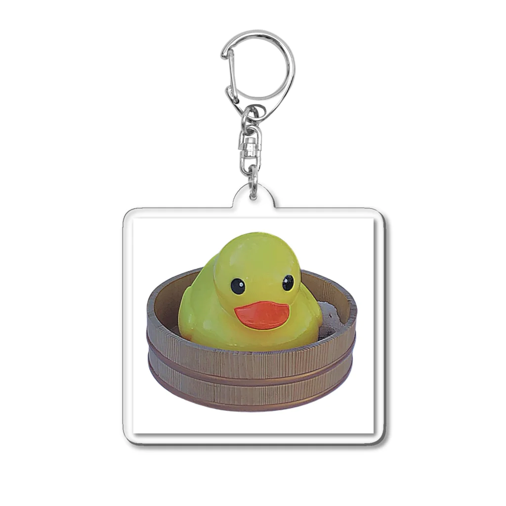 RECOLLのアヒルくん Acrylic Key Chain