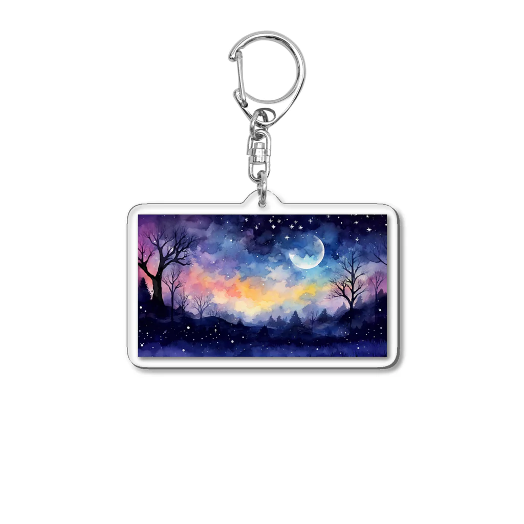 Ux-OsakaのStarry night 3 Acrylic Key Chain